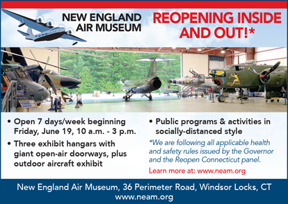 Print ad for New England Air Museum